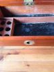 Antique Claudius Ash Tambour/drawer Dentist Chest,  Key Coin Collectors Cabinet 1800-1899 photo 4