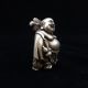 China Can Collect Tibetan Silver Minas To Buddha Statue With The Fan Other Antique Chinese Statues photo 4
