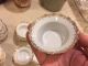 10 Antique Victorian Hand Painted Porcelain Ramekins And 12 Under Plates Au Feu Plates & Chargers photo 5