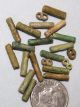 Mitry Ancient Egyptian Mummy Beads Cylinders,  Doubles Provenance Egyptian photo 1