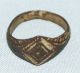 Ornate Roman Bronze Ring - Circa 300 Ad - Uk Detecting Find Roman photo 1