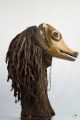 Chokwe Unusual Animal African Mask - Congo Drc Masks photo 2