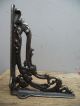 Victorian Style Cast Iron Shelf Brackets Old Vintage Art Nouveau Style Hooks & Brackets photo 1