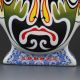 Chinese Jingdezhen Color Porcelain Hand - Painted Jingju Facial Vase G287 Vases photo 3