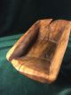 Early Primitive Wood Rectangular Dough Bowl Trencher - One Piece Handmade Primitives photo 4