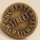 Antique Manchester Street Railway Uniform Buttons Buttons photo 1