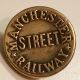 Antique Manchester Street Railway Uniform Buttons Buttons photo 2