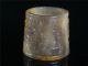 Antique Old Chinese Celadon Nephrite Jade Archer ' S Thumb Ring Ruyi Patterns Rings photo 1