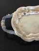 Vintage Fb Rogers Silver Company Silverplate Footed Serving/ Bread Tray Platters & Trays photo 3