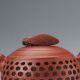 Yixing Sand - Fired Handwork Hollow Carved Teapot W Cicada Lid D953 Teapots photo 1