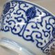 E400: Chinese Old Blue - And - White Porcelain Five Bowls Of Qing Dynasty Age Bowls photo 5
