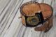 Vintage Style Nautical Brass Sundial Compass Wrist Watch With Leather Cover Compasses photo 4