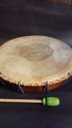 Atzec Shamanic Ayacahuite Wood Drum Mexican Latin Musical Percussion Instrument Percussion photo 5