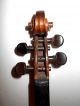 Very Old Vintage Antique 1800s 1 Pc Back Full Size Violin - String photo 2