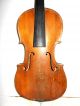 Very Old Vintage Antique 1800s 1 Pc Back Full Size Violin - String photo 4