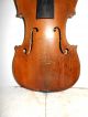Very Old Vintage Antique 1800s 1 Pc Back Full Size Violin - String photo 6