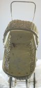 Antique Victorian Wicker Doll Baby Carriage Buggy Baby Carriages & Buggies photo 1