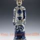 Chinese Blue And White Handwork Character Statue Other Antique Chinese Statues photo 2