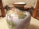 Antique Japanese Nippon Country Landscape Hand Painted Vase Arts & Crafts Period Arts & Crafts Movement photo 3