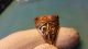 Old Roman Mosaic Glass Solid Gold Ring 9.  79 Grams Roman photo 2