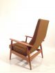 Vintage Danish Modern Mid Century Recliner Lounge Norway High Back Club Chair Post-1950 photo 9