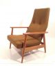 Vintage Danish Modern Mid Century Recliner Lounge Norway High Back Club Chair Post-1950 photo 1