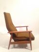 Vintage Danish Modern Mid Century Recliner Lounge Norway High Back Club Chair Post-1950 photo 6