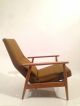 Vintage Danish Modern Mid Century Recliner Lounge Norway High Back Club Chair Post-1950 photo 7