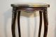 Gorgeous French Stayl Mahogany Dark Walnut American Made Marble Top Side Tables 1900-1950 photo 5