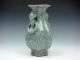 Chinese Crackle Porcelain Hand Crafted Unique Shaped Vase Vases photo 2
