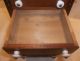 Antique Pennsylvania Miniature Walnut Empire Style Chest Of Drawers Dresser Xlnt 1800-1899 photo 4