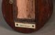2 Victorian Edwardian Banjo Barometers Bullseye Mirror Carved Oak Parts Barometers photo 11