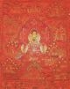 Masterpiece Handpainted Tibetan Chinese Thangka Buddha Life Painting As Paintings & Scrolls photo 1