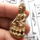 Powerful Thai Amulet Buddha Phra Kring Brass Talisman Life Protection Wealthy Amulets photo 3