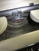 Vintage 1956 Art - Deco Olympia Sm - 3 Portable Typewriter & Case Germany Typewriters photo 2