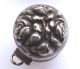 47.  Rose Repousse Sterling Thimble Case Unger Brothers For Chatelaine Victorian Thimbles photo 2