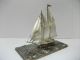 The Sailboat Of Silver960 Of Japan.  2masts.  121g/ 4.  26oz.  Takehiko ' S Work. Other Antique Sterling Silver photo 1