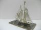 The Sailboat Of Silver960 Of Japan.  2masts.  121g/ 4.  26oz.  Takehiko ' S Work. Other Antique Sterling Silver photo 3
