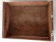 Vintage Wooden Crate Carton Trug Box Cottage Rustic Fruit California Fortune Usa 1900-1950 photo 3
