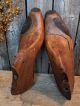 19th C Early Antique Primitive Old Wood Shoe Forms Display Aafa W/ Rare Repairs Primitives photo 10