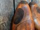 19th C Early Antique Primitive Old Wood Shoe Forms Display Aafa W/ Rare Repairs Primitives photo 2