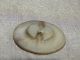 Antique Vintage Button Carved Mother Of Pearl Abalone Shell 134 - A Buttons photo 3