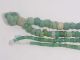 String Of Roman Green Coloured Glass Beads Circa 100 - 400 A.  D. Roman photo 5