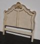 French Provincial Style Off - White Wood Queen Size Headboard Post-1950 photo 2