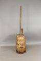 Very Rare Early 18th C Staved Wooden Butter Churn In The Best Patina Primitives photo 2