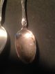 4 R.  W.  & S.  Wallace & Sons Sterling Teaspoons With Carnation Flower Flatware & Silverware photo 1