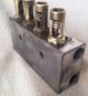 (1) Vintage Brass Manifold Valve Farval Usa Steampunk Industrial Metal Art Dm34 Other Mercantile Antiques photo 5