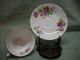 Vintage Crownford England Bone China Rose Teacup & Saucer Cups & Saucers photo 5