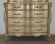 Vintage French Provincial Scroll Carved Tall Chest Dresser 020402 Post-1950 photo 2