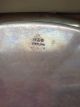 Solid Sterling Silver Oval Serving Bowl Grogan Company Engraved 15.  3 Oz Bowls photo 4